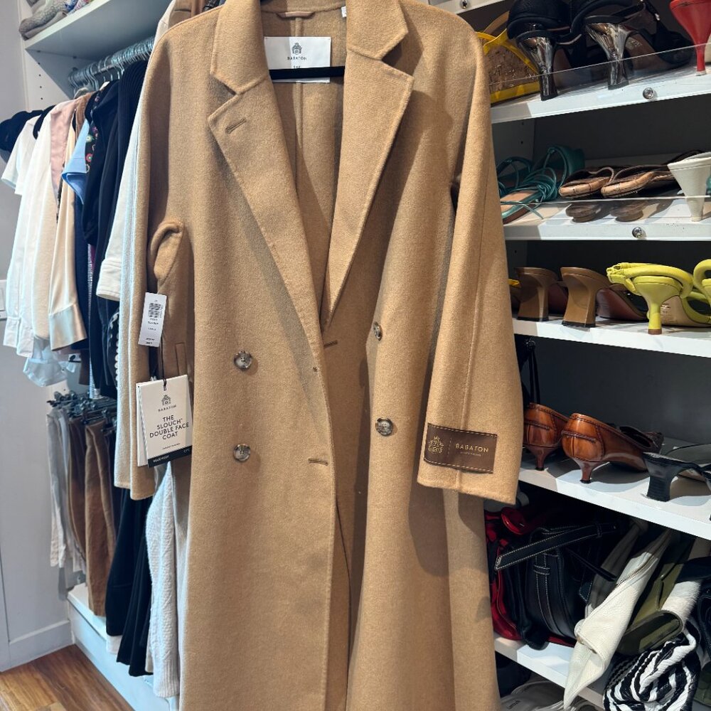 ARITZIA BABTON Double Face Slouch Coat - New With Tags